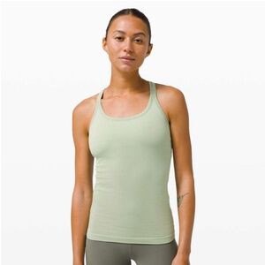 lululemon Ebb To Street Tank, Green Fern, 6